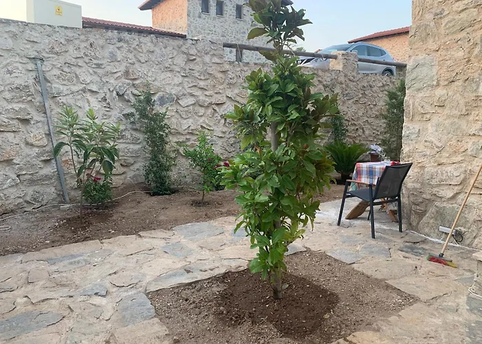 Rustic Modern Patio With Shared Pool *